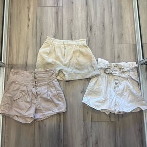 Like new free people shorts bundle
